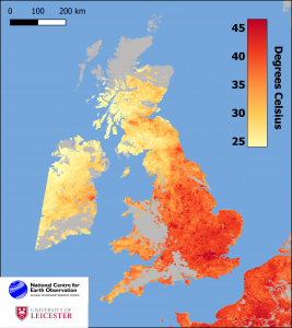 UK Heat Wave Monday 18 July 2022